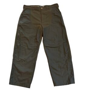 LL Bean Hunting Field Pants Mens Sz 36x28 Green Upland Briar Bush Guard Outdoor